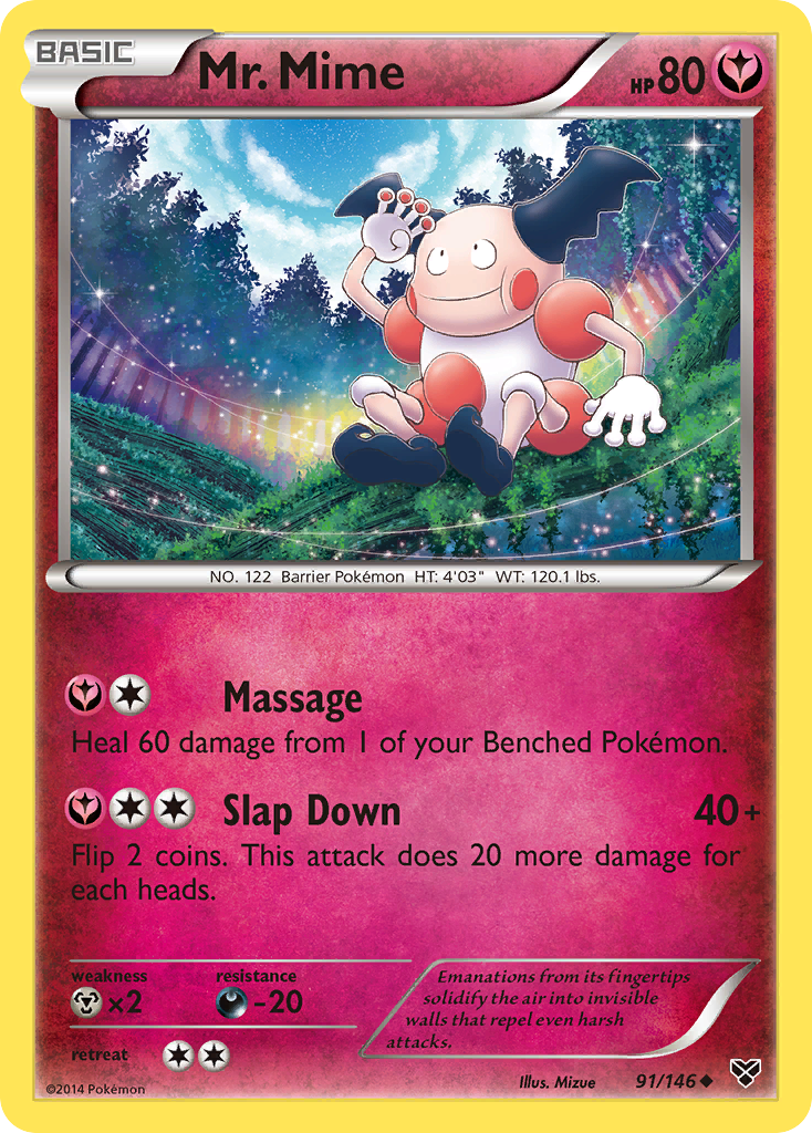 Mr. Mime (91/146) [XY: Base Set] | Exor Games Dartmouth