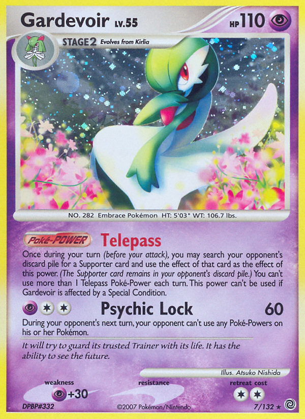 Gardevoir (7/132) [Diamond & Pearl: Secret Wonders] | Exor Games Dartmouth