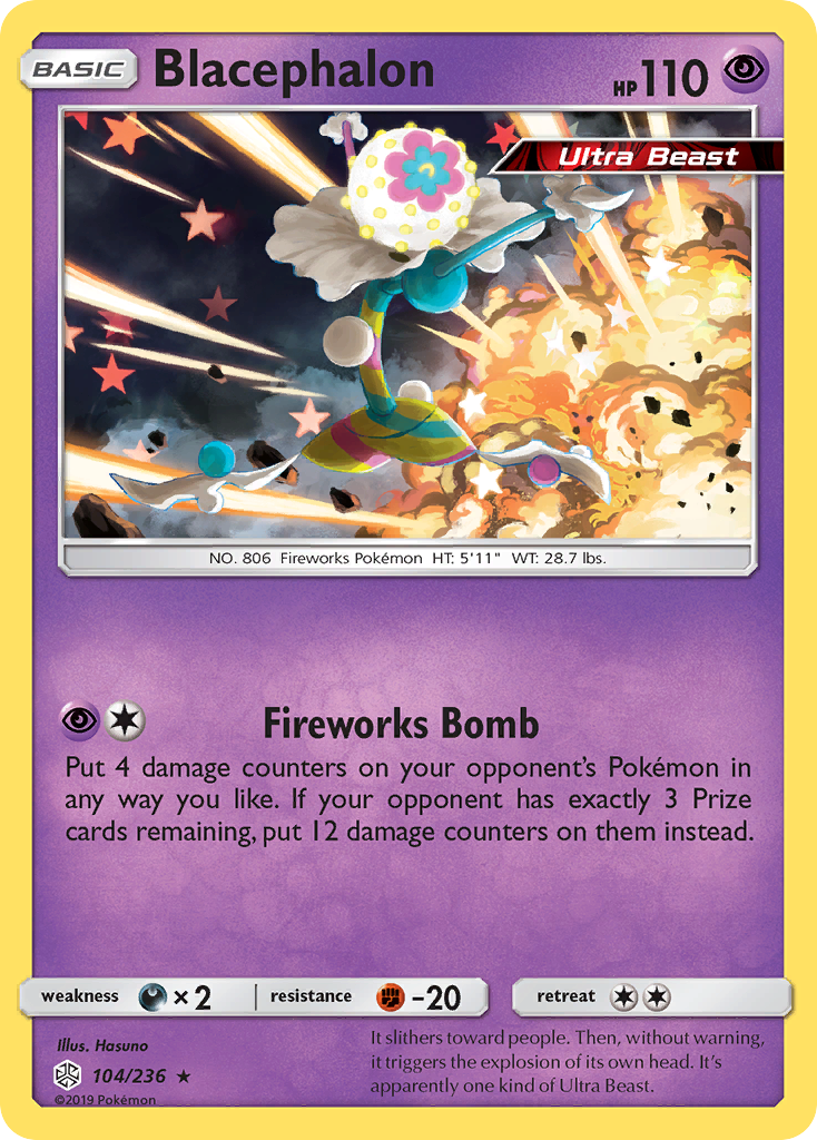 Blacephalon (104/236) [Sun & Moon: Cosmic Eclipse] | Exor Games Dartmouth