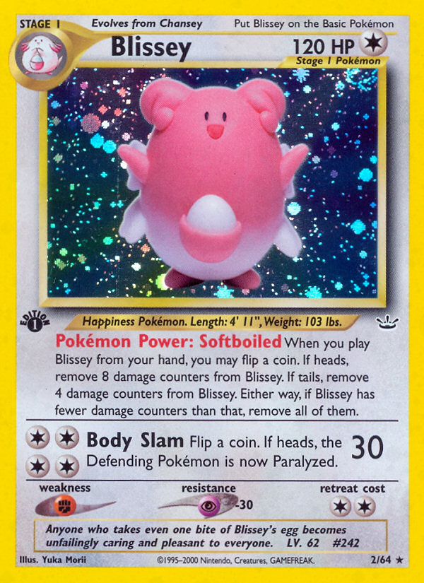 Blissey (2/64) [Neo Revelation 1st Edition] | Exor Games Dartmouth