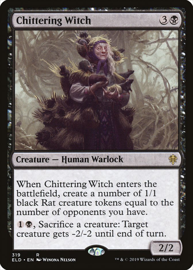 Chittering Witch [Throne of Eldraine] | Exor Games Dartmouth