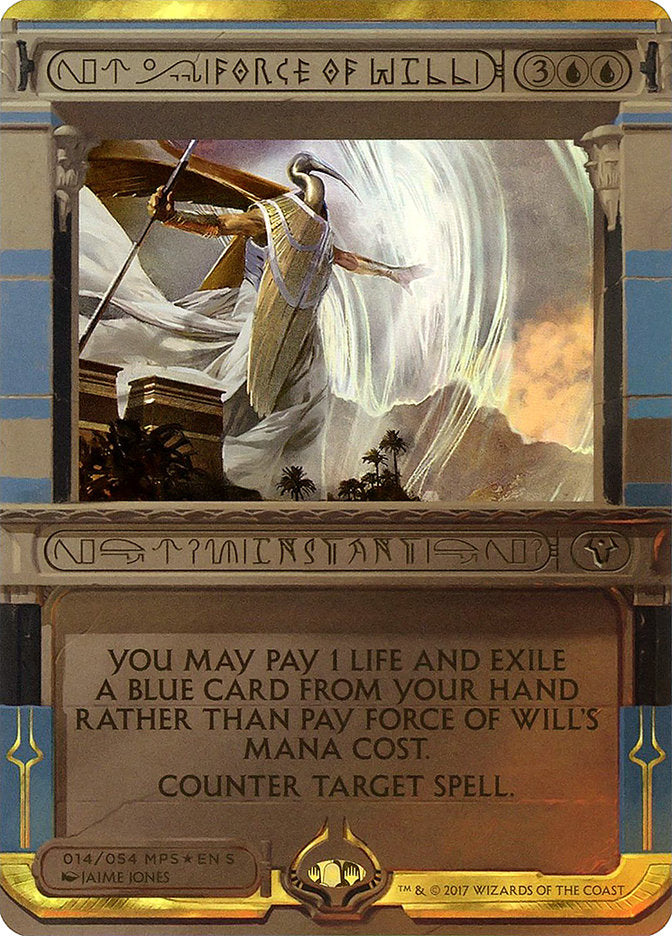 Force of Will (Invocation) [Amonkhet Invocations] | Exor Games Dartmouth