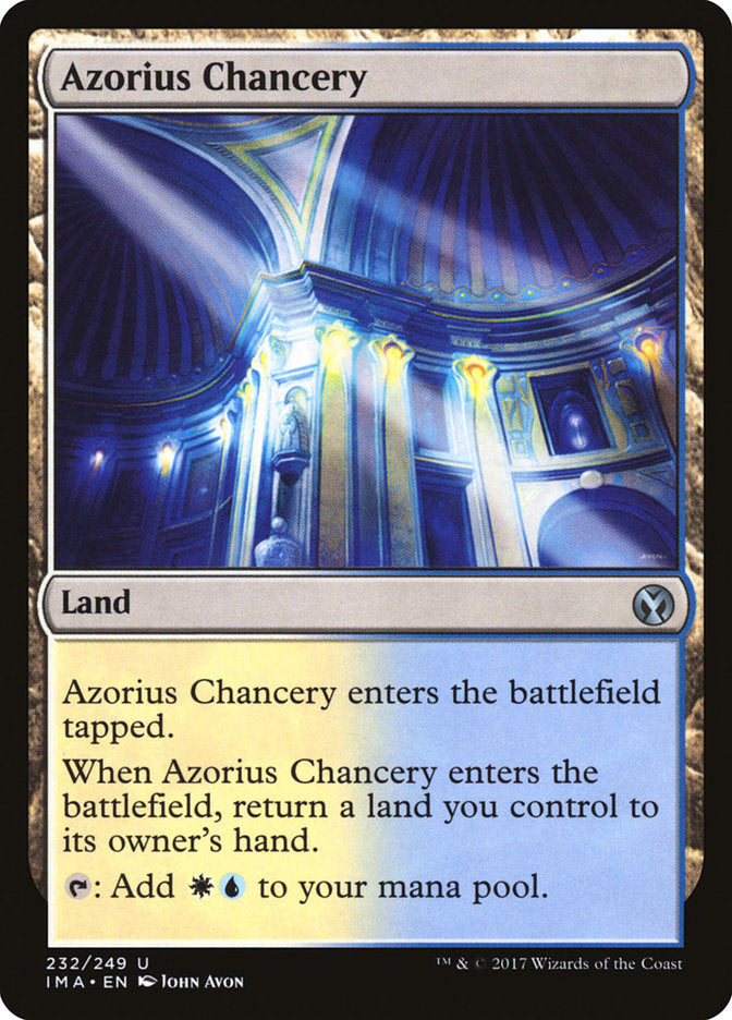 Azorius Chancery [Iconic Masters] | Exor Games Dartmouth