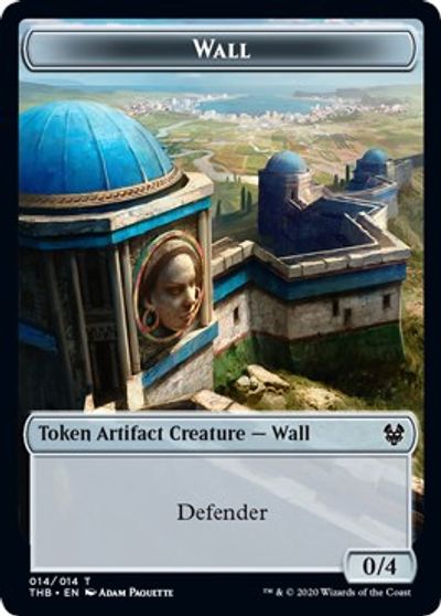 Pegasus // Wall Double-sided Token [Challenger Decks 2021 Tokens] | Exor Games Dartmouth