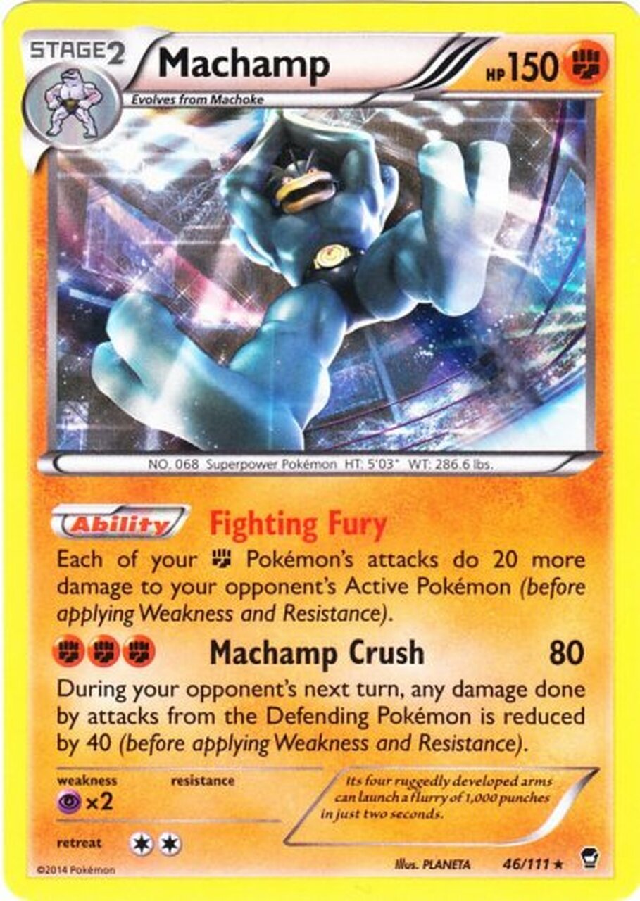 Machamp (46/111) [XY: Furious Fists] | Exor Games Dartmouth