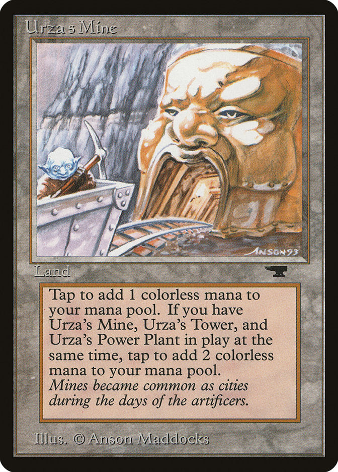 Urza's Mine (Mine Cart Entering Mouth) [Antiquities] | Exor Games Dartmouth