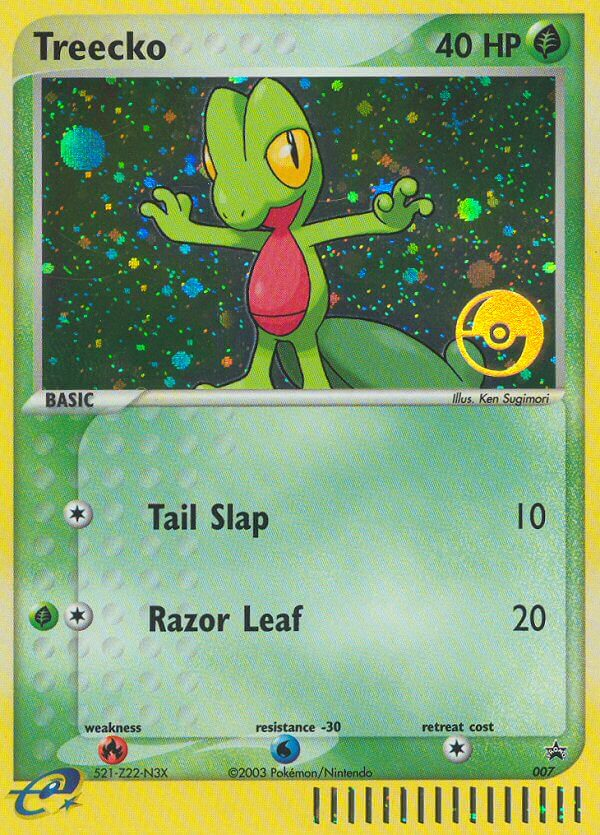 Treecko (007) [Nintendo: Black Star Promos] | Exor Games Dartmouth