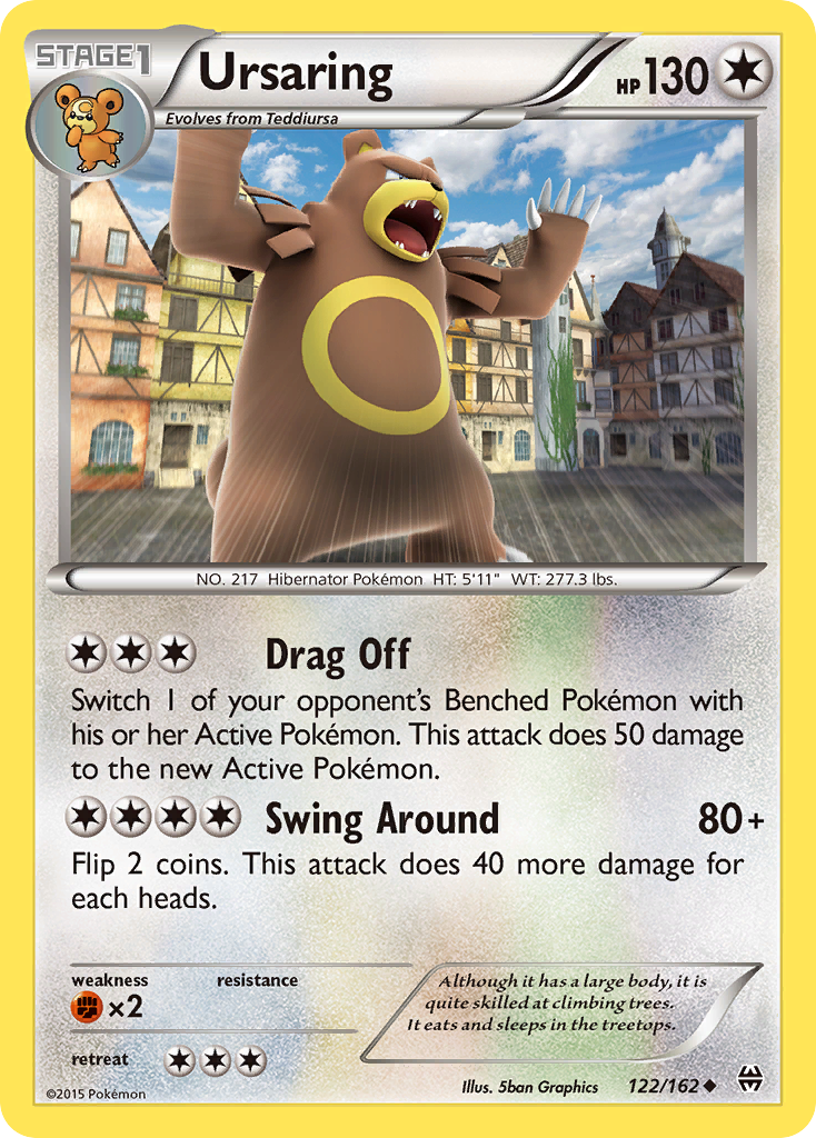 Ursaring (122/162) [XY: BREAKthrough] | Exor Games Dartmouth