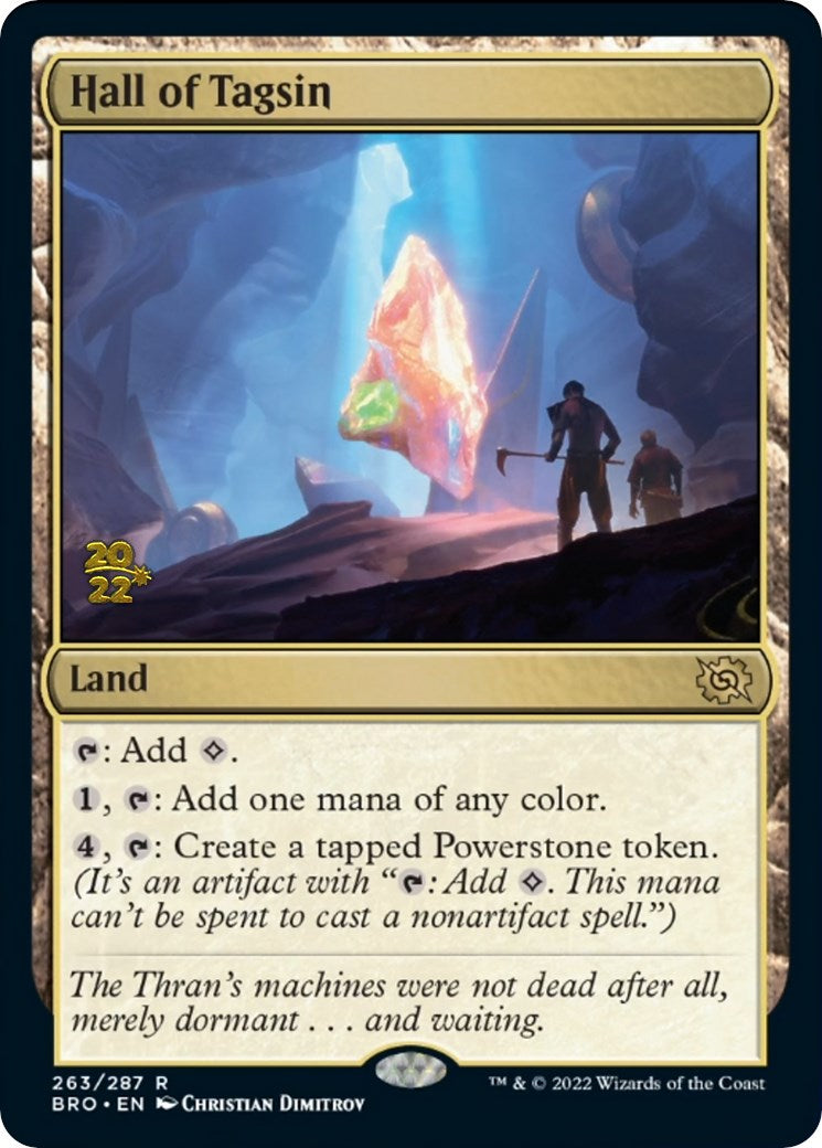 Hall of Tagsin [The Brothers' War: Prerelease Promos] | Exor Games Dartmouth