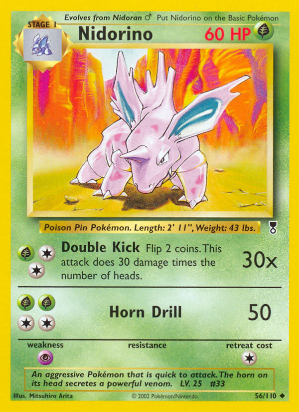 Nidorino (56/110) [Legendary Collection] | Exor Games Dartmouth