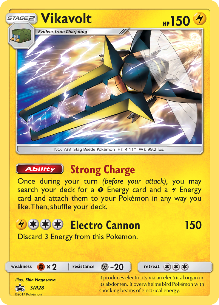 Vikavolt (SM28) [Sun & Moon: Black Star Promos] | Exor Games Dartmouth