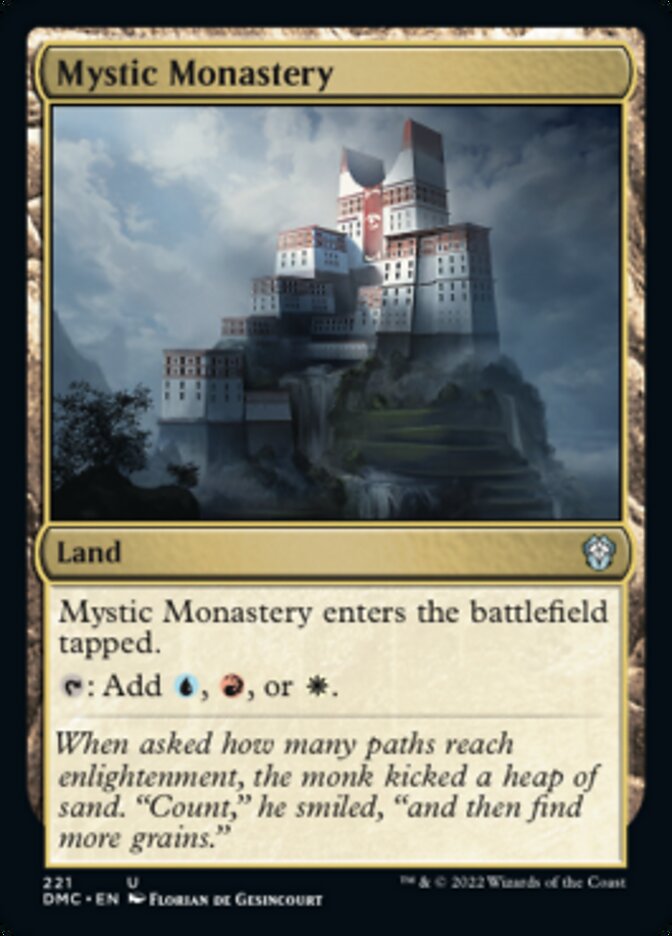 Mystic Monastery [Dominaria United Commander] | Exor Games Dartmouth