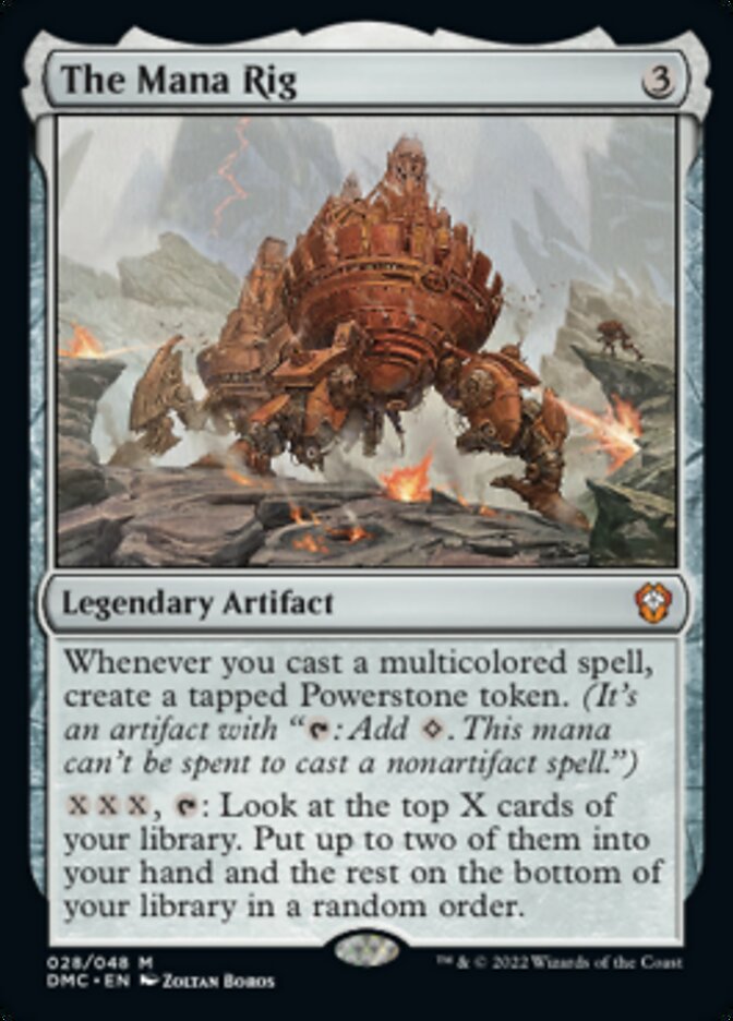 The Mana Rig [Dominaria United Commander] | Exor Games Dartmouth