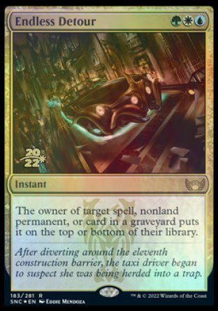 Endless Detour [Streets of New Capenna Prerelease Promos] | Exor Games Dartmouth