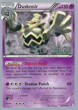 Dusknoir (63/149) (American Gothic - Ian Whiton) [World Championships 2013] | Exor Games Dartmouth