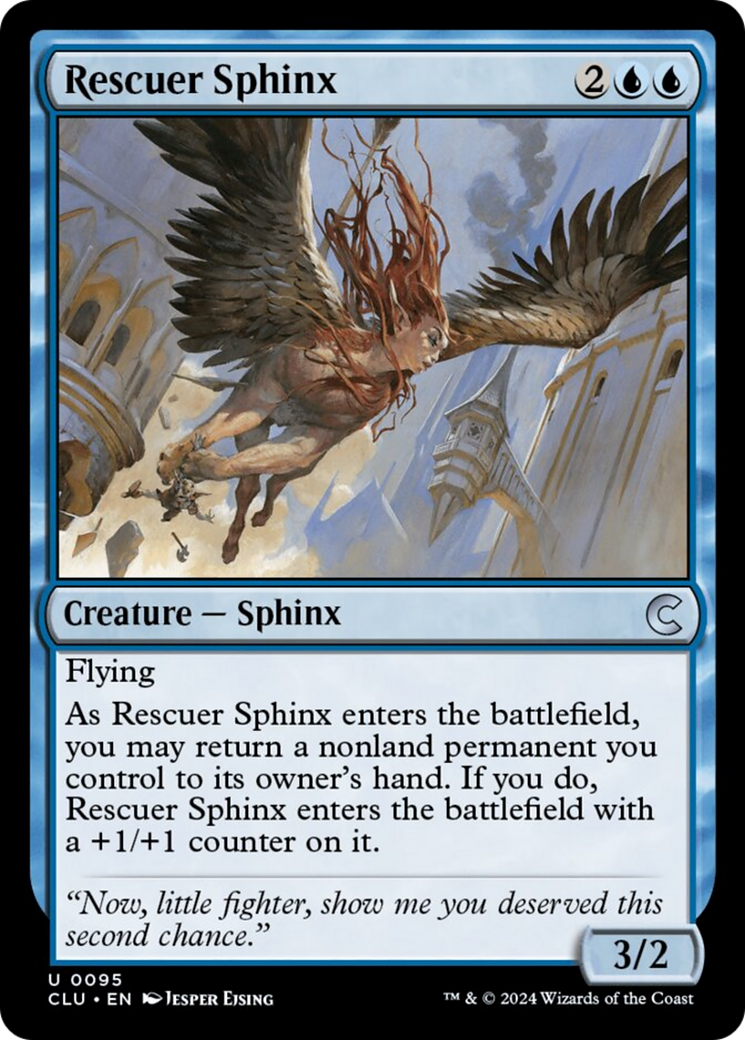 Rescuer Sphinx [Ravnica: Clue Edition] | Exor Games Dartmouth