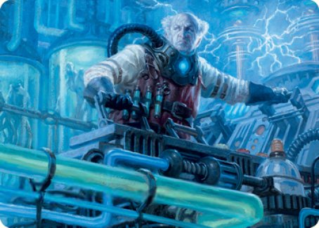 Ludevic, Necrogenius Art Card [Innistrad: Midnight Hunt Art Series] | Exor Games Dartmouth