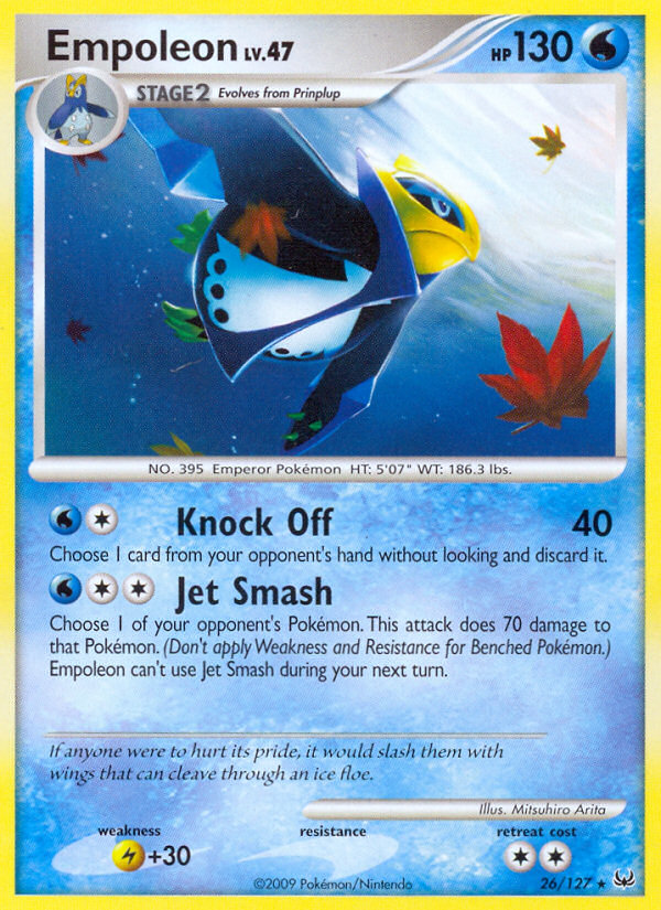 Empoleon (26/127) [Platinum: Base Set] | Exor Games Dartmouth