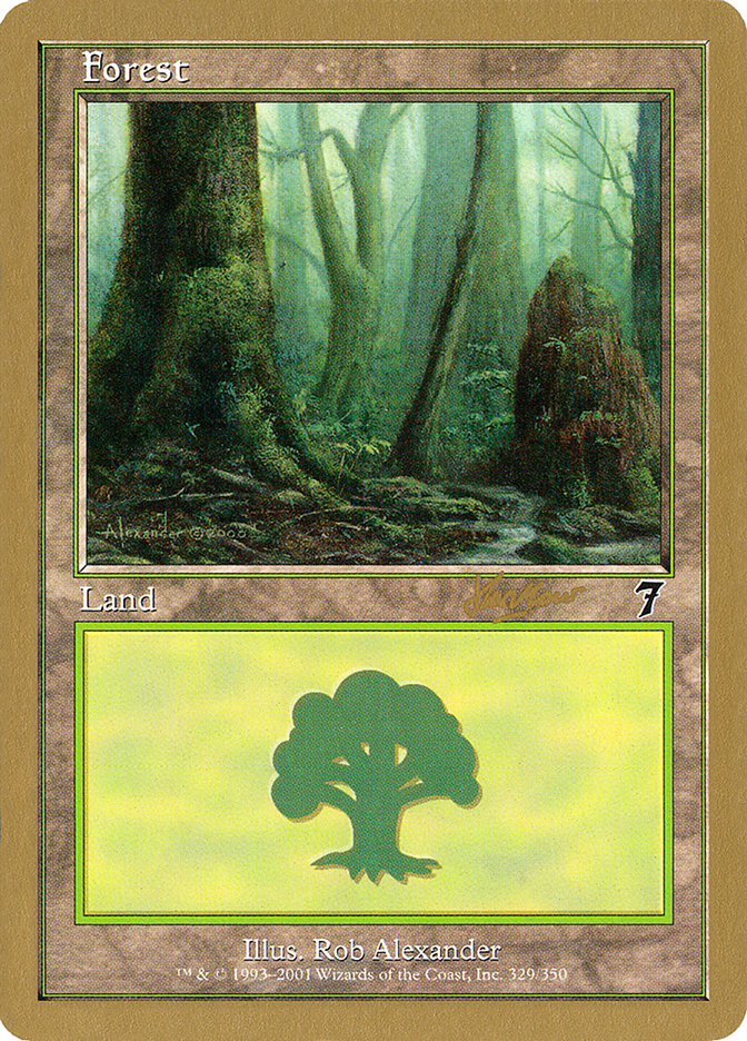 Forest (329) (Sim Han How) [World Championship Decks 2002] | Exor Games Dartmouth