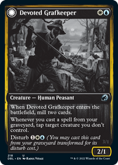 Devoted Grafkeeper // Departed Soulkeeper [Innistrad: Double Feature] | Exor Games Dartmouth