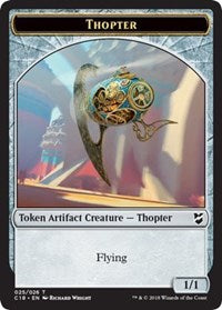 Thopter (025) // Servo Double-sided Token [Commander 2018 Tokens] | Exor Games Dartmouth