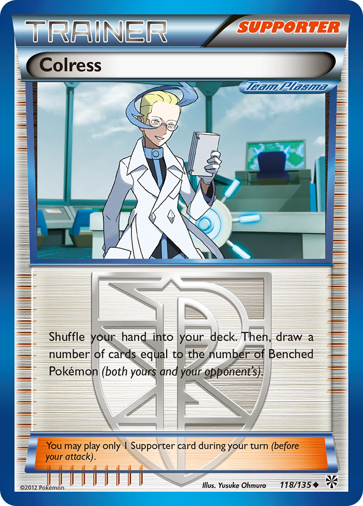 Colress (118/135) [Black & White: Plasma Storm] | Exor Games Dartmouth