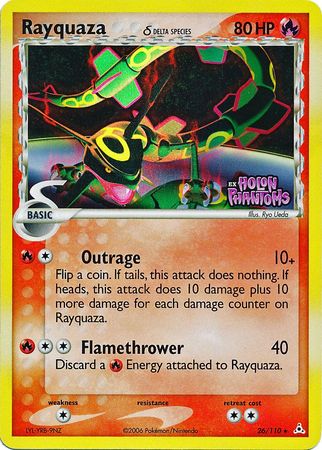 Rayquaza (26/110) (Delta Species) (Stamped) [EX: Holon Phantoms] | Exor Games Dartmouth