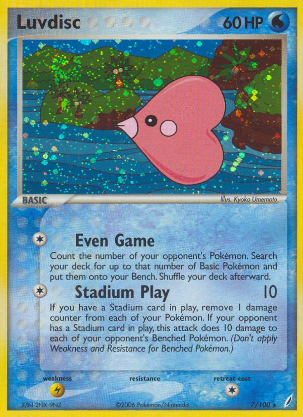 Luvdisc (7/100) [EX: Crystal Guardians] | Exor Games Dartmouth