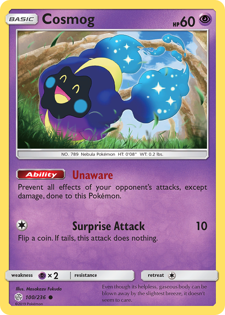 Cosmog (100/236) [Sun & Moon: Cosmic Eclipse] | Exor Games Dartmouth