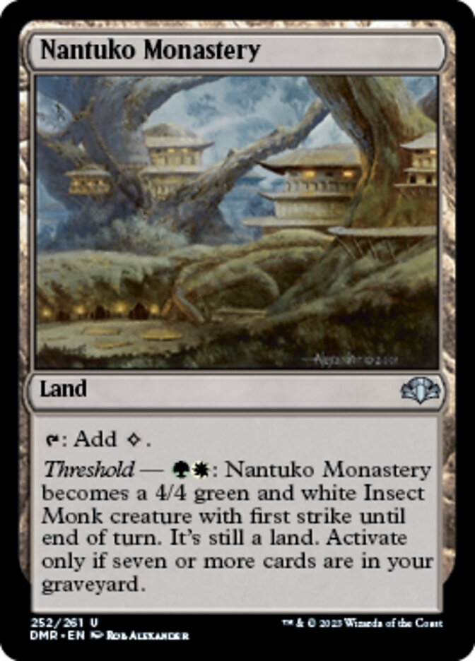 Nantuko Monastery [Dominaria Remastered] | Exor Games Dartmouth