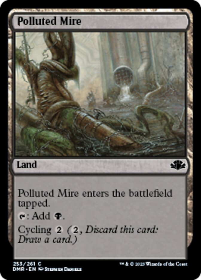 Polluted Mire [Dominaria Remastered] | Exor Games Dartmouth