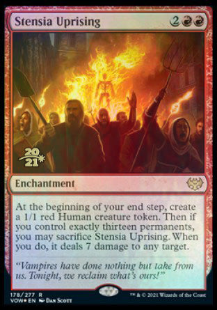 Stensia Uprising [Innistrad: Crimson Vow Prerelease Promos] | Exor Games Dartmouth