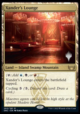 Xander's Lounge (Promo Pack) [Streets of New Capenna Promos] | Exor Games Dartmouth