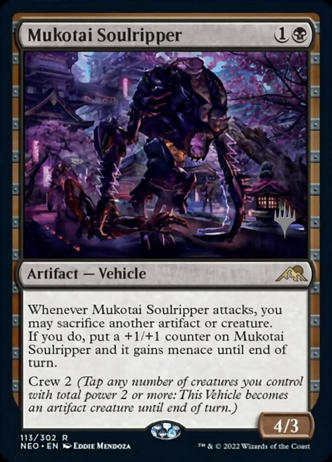 Mukotai Soulripper (Promo Pack) [Kamigawa: Neon Dynasty Promos] | Exor Games Dartmouth