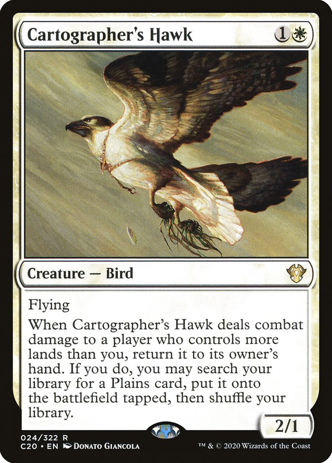 Cartographer's Hawk [Commander 2020] | Exor Games Dartmouth