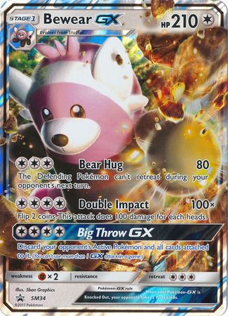 Bewear GX (SM34) (Jumbo Card) [Sun & Moon: Black Star Promos] | Exor Games Dartmouth