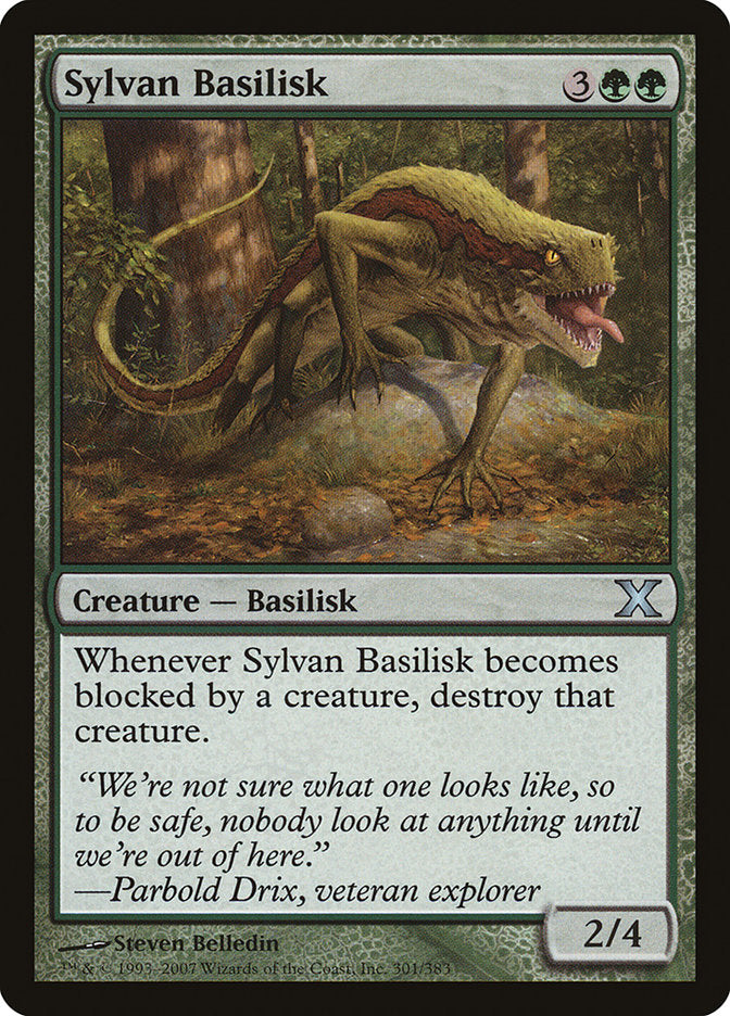 Sylvan Basilisk [Tenth Edition] | Exor Games Dartmouth