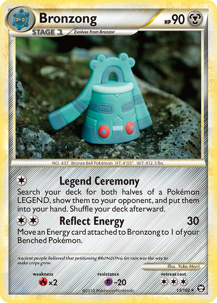 Bronzong (15/102) [HeartGold & SoulSilver: Triumphant] | Exor Games Dartmouth