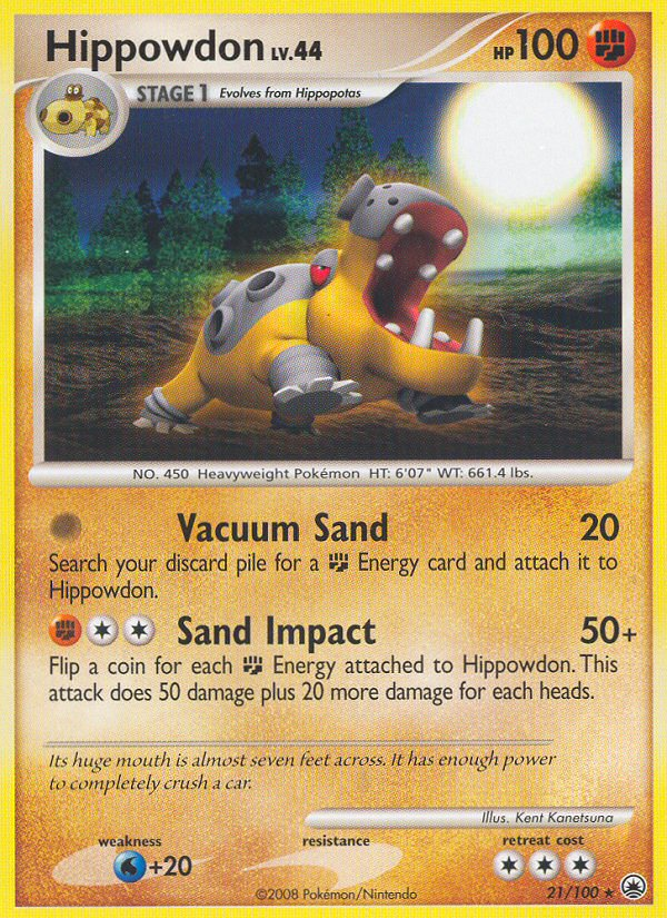 Hippowdon (21/100) [Diamond & Pearl: Majestic Dawn] | Exor Games Dartmouth