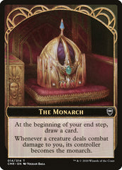 Elf Warrior // The Monarch Token [Commander Legends Tokens] | Exor Games Dartmouth