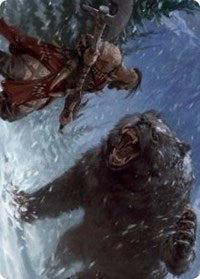 Blizzard Brawl Art Card [Kaldheim: Art Series] | Exor Games Dartmouth