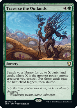 Traverse the Outlands [Commander Legends: Battle for Baldur's Gate] | Exor Games Dartmouth