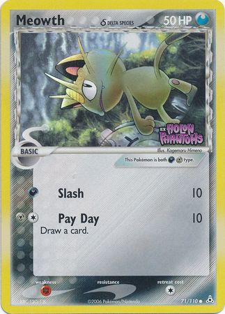 Meowth (71/110) (Delta Species) (Stamped) [EX: Holon Phantoms] | Exor Games Dartmouth