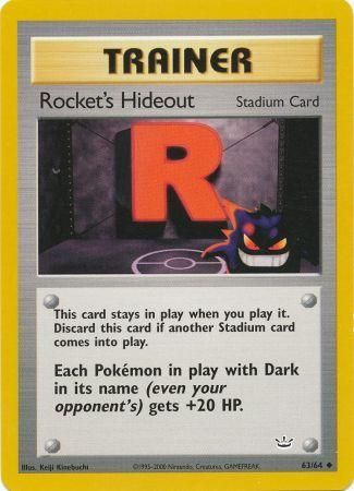 Rocket's Hideout (63/64) [Neo Revelation Unlimited] | Exor Games Dartmouth