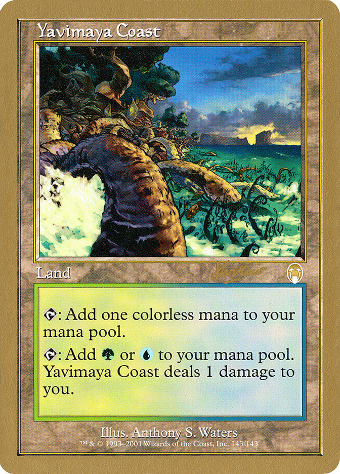 Yavimaya Coast (Sim Han How) [World Championship Decks 2002] | Exor Games Dartmouth