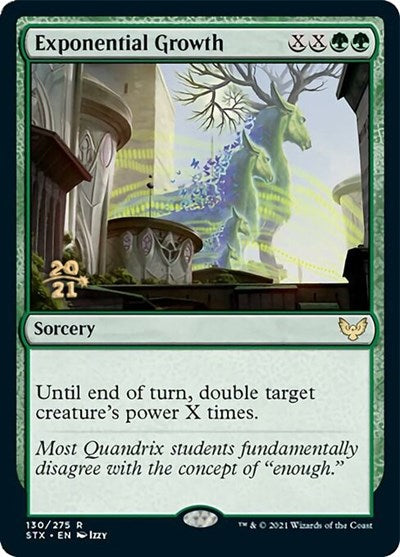 Exponential Growth [Strixhaven: School of Mages Prerelease Promos] | Exor Games Dartmouth