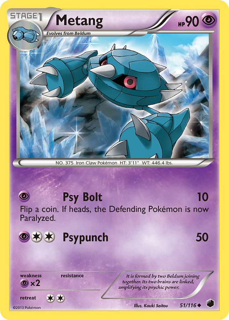 Metang (51/116) [Black & White: Plasma Freeze] | Exor Games Dartmouth