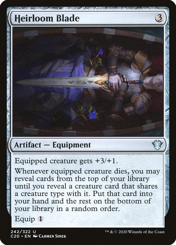 Heirloom Blade [Commander 2020] | Exor Games Dartmouth