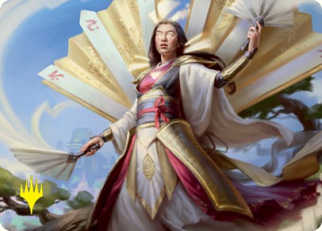 Imperial Subduer Art Card (Gold-Stamped Signature) [Kamigawa: Neon Dynasty Art Series] | Exor Games Dartmouth