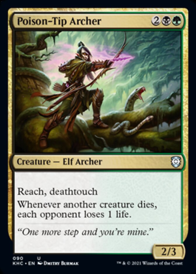 Poison-Tip Archer [Kaldheim Commander] | Exor Games Dartmouth